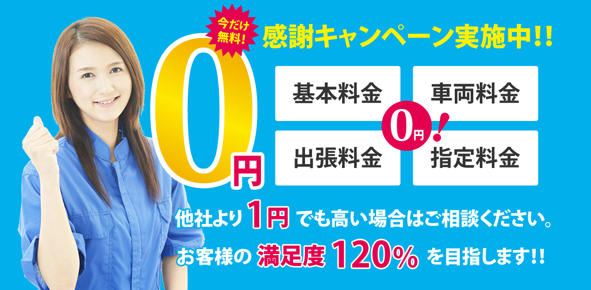 0円キャンペーン